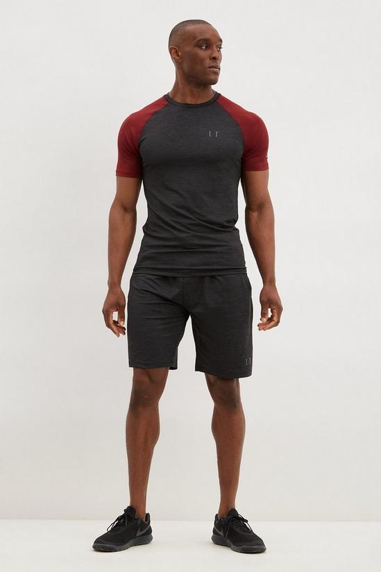 Burton RTR Muscle Fit Contrast Raglan T-Shirt 2