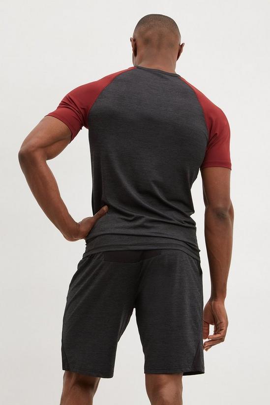 Burton RTR Muscle Fit Contrast Raglan T-Shirt 3
