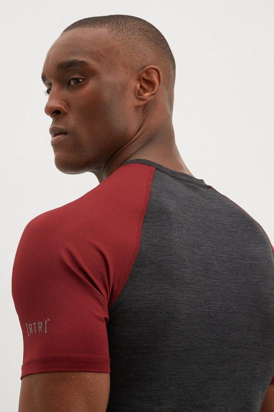 Burton RTR Muscle Fit Contrast Raglan T-Shirt 4