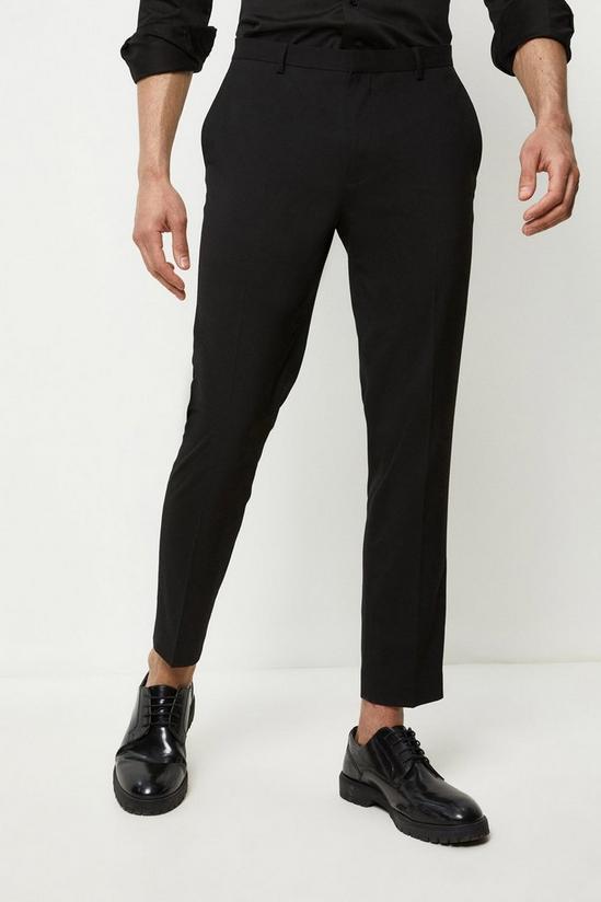 Burton Plus And Tall Skinny Black Essential Trousers 2