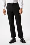 Burton Plus And Tall Tailored Charcoal Essential Trousers thumbnail 2
