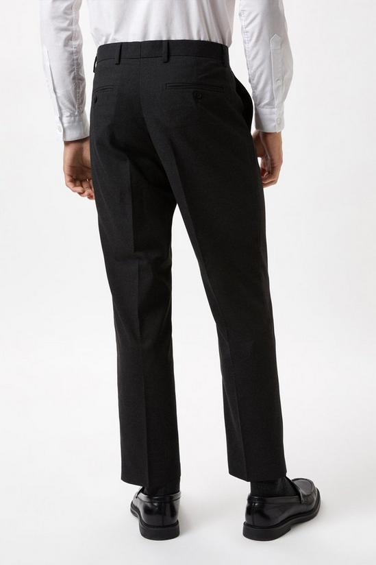 Burton Plus And Tall Tailored Charcoal Essential Trousers 3