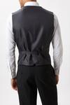 Burton Plus And Tall Tailored Charcoal Essential Waistcoat thumbnail 3