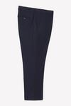 Burton Plus And Tall Navy Tailored Essential Trousers thumbnail 5