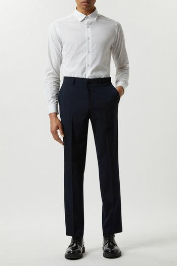 Related Product Plus And Tall Slim Navy Essential Trousers