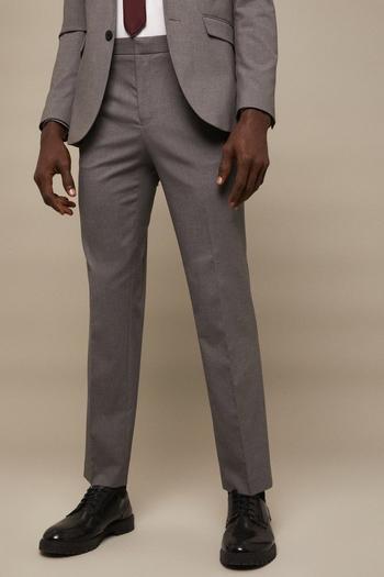 Related Product Plus And Tall Tailored Grey Essential Trousers