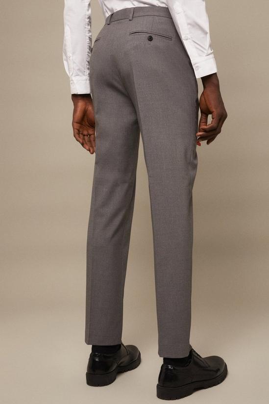Burton Plus And Tall Tailored Grey Essential Trousers 3