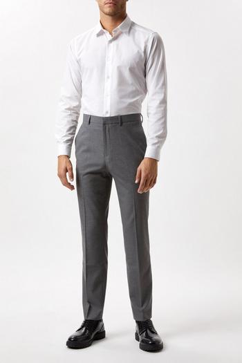 Related Product Plus And Tall Slim Grey Essential Trousers