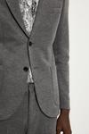 Burton Slim Fit Grey Jersey Suit Jacket thumbnail 5