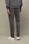 Burton Slim Fit Grey Jersey Trousers thumbnail 3