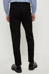 Burton Slim Fit Black Jersey Trousers thumbnail 3