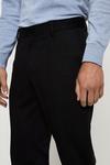 Burton Slim Fit Black Jersey Trousers thumbnail 4