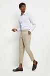 Burton Skinny Fit Neutral Pow Check Suit Trousers thumbnail 2