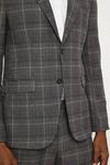Burton Slim Fit Overcheck Suit Jacket thumbnail 4