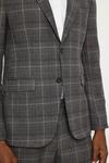 Burton Slim Fit Overcheck Suit Jacket thumbnail 6
