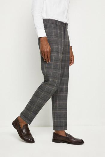 Related Product Slim Fit Overchecked Suit trousers