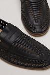 Burton Leather Look Woven Loafers thumbnail 4
