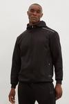 Burton RTR Relaxed Fit Reflective Zip Through Hoodie thumbnail 1