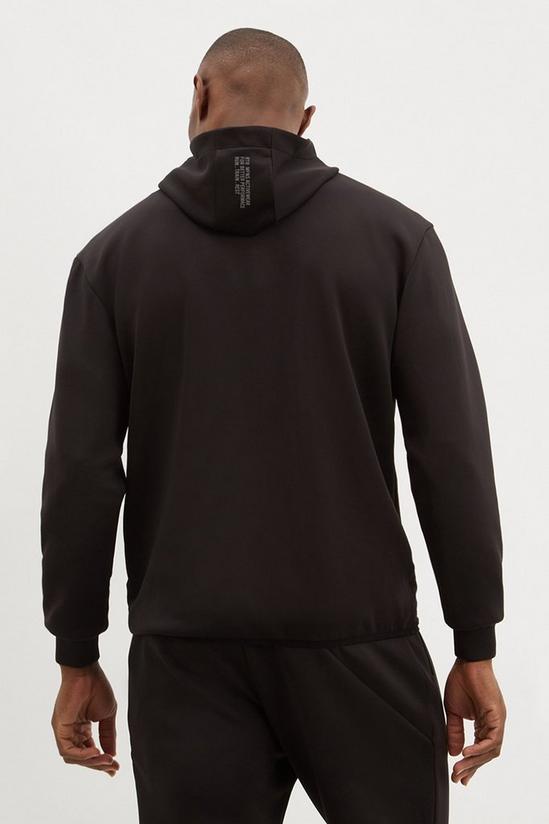 Burton RTR Relaxed Fit Reflective Zip Through Hoodie 3
