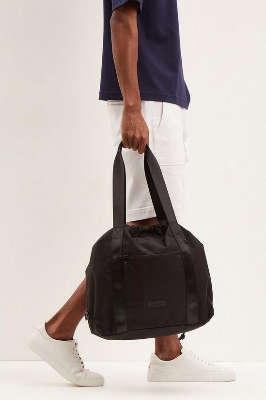 Burton Black Consigned Twin Strap Tote Shoulder Bag 1