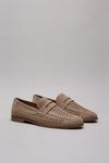 Burton Stone Suede Woven Loafers thumbnail 2