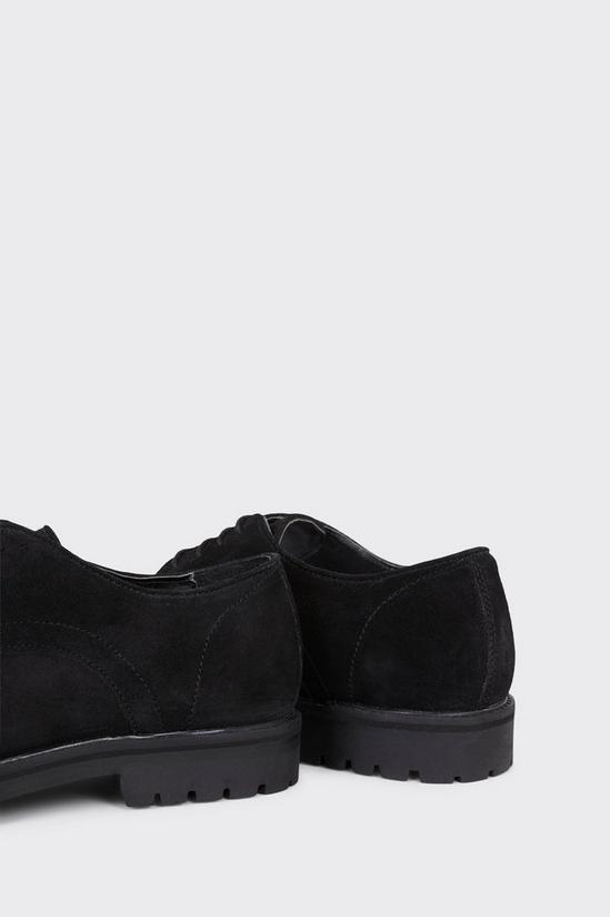Burton Black Suede Derby Shoes 4