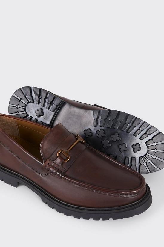 Burton Brown Saddle Loafer Shoes 4