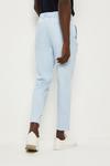 Burton Tapered Fit Blue Pleat Front Chinos thumbnail 3