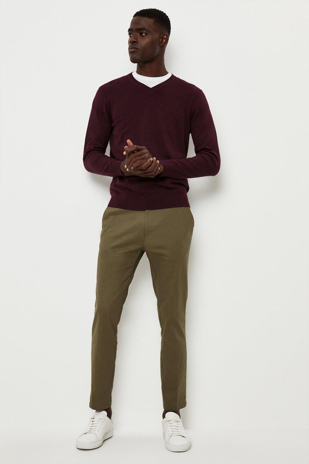 Mens discount maroon jumper