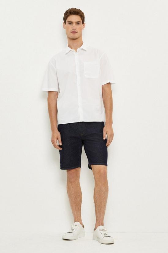 Burton Regular Fit White Short Sleeve Shirt 2