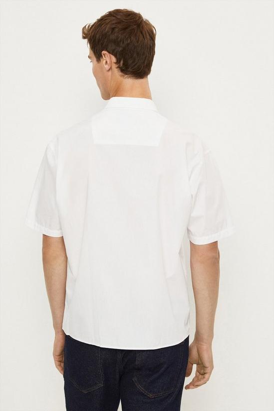 Burton Regular Fit White Short Sleeve Shirt 3