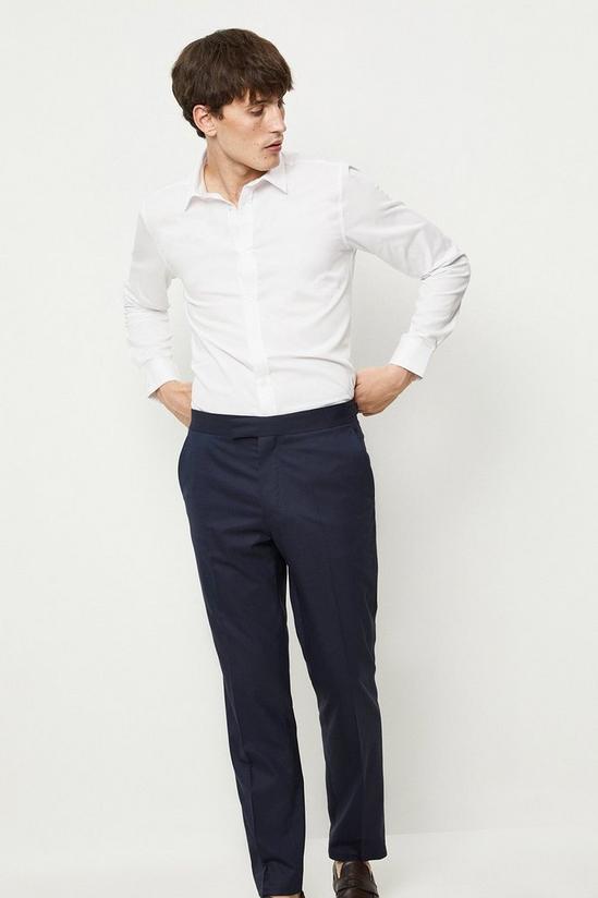 Burton Regular Fit White Long Sleeve Twill Shirt 2