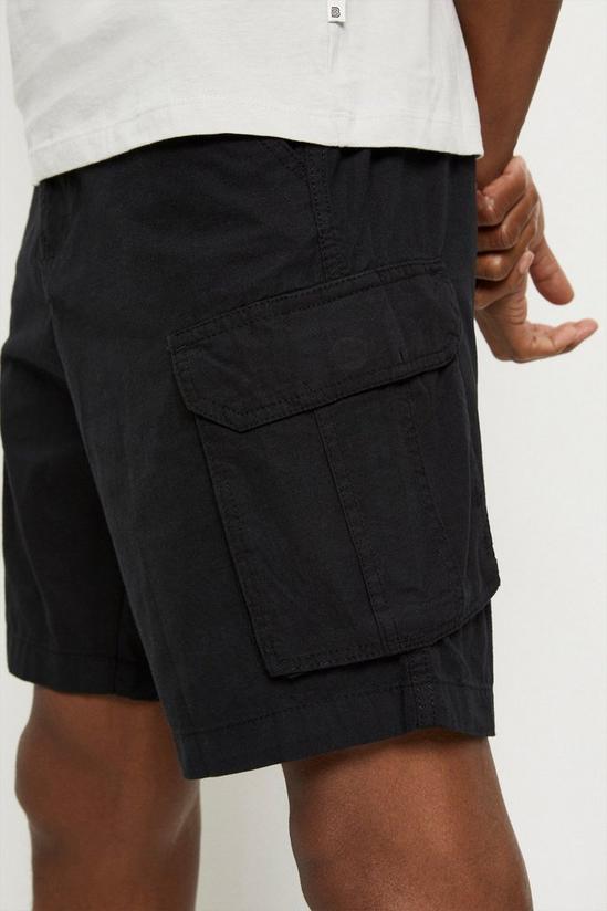 Burton Black Cargo Shorts 4