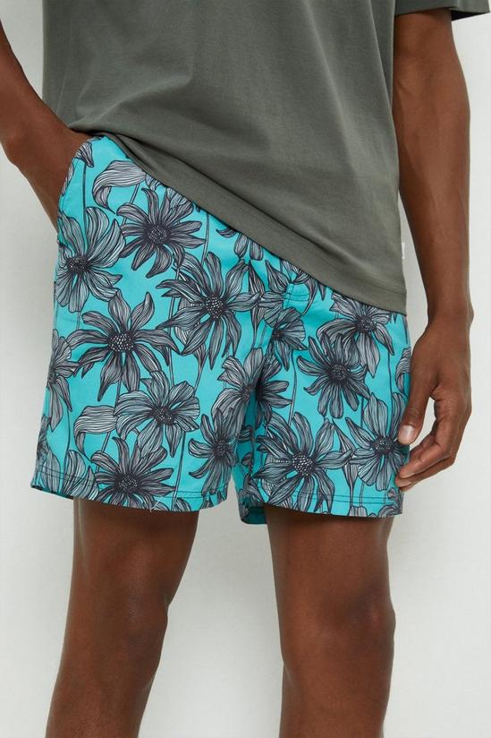 Burton Floral Swim Shorts 4