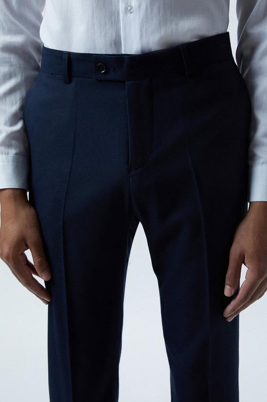 Burton Slim Fit Indigo Marl Suit Trouser 4