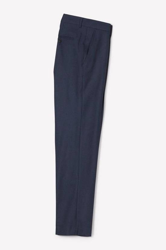 Burton Slim Fit Indigo Marl Suit Trouser 5