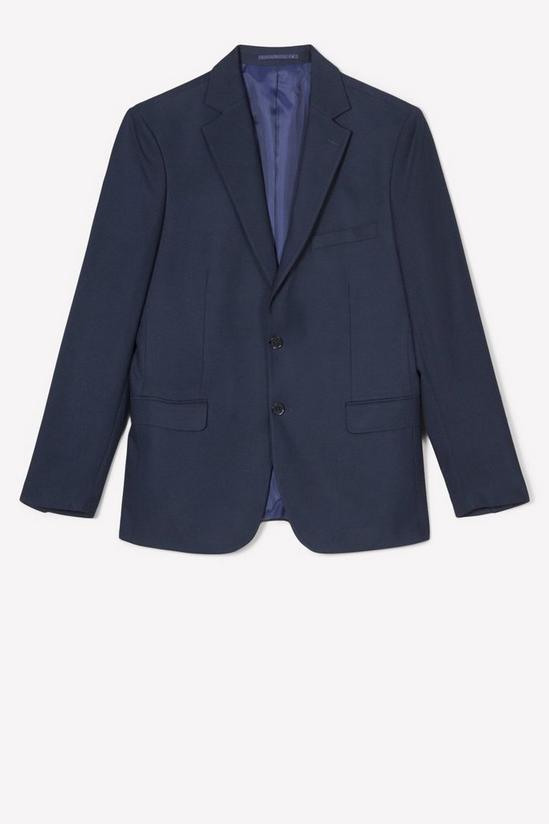 Burton Slim Fit Indigo Marl Suit Jacket 6