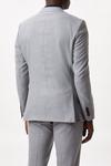 Burton Slim Fit Mid Grey Marl Suit Jacket thumbnail 3