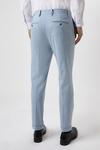 Burton Skinny Fit Pale Blue End On End Suit Trousers thumbnail 3