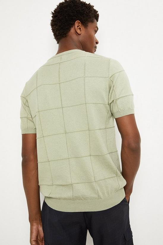 Burton Green Square Knitted T-shirt 3