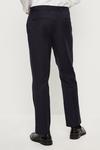 Burton Slim Fit Navy Cotton Stretch Suit Trousers thumbnail 3