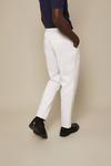 Burton Tailored Fit Pale Grey Stretch Suit Trousers thumbnail 3