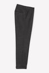 Burton Slim Fit Black Textured Suit Trousers thumbnail 5
