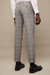 Burton Slim Fit Grey Highlight Check Suit Trousers thumbnail 3