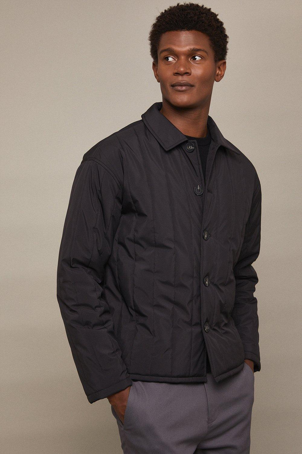 Jackets & Coats | Quilted Vertical Panel Jacket | Burton