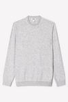 Burton Super Soft Light Grey Fine Tipped Knitted Jumper thumbnail 5