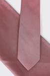 Burton Slim Rose Pink Tie And Pocket Square Set thumbnail 4