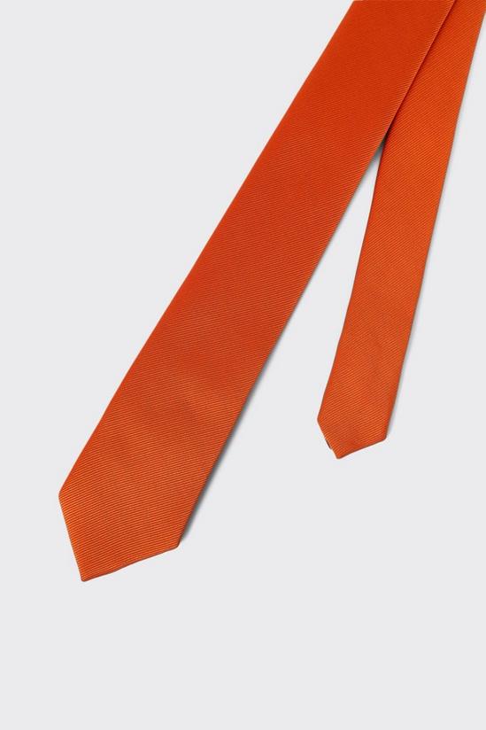 Burton Slim Orange Tie 3