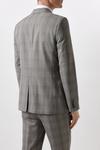 Burton Slim Fit Neutral Check Suit Jacket thumbnail 3