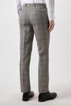Burton Slim Fit Neutral Check Suit Trousers thumbnail 3